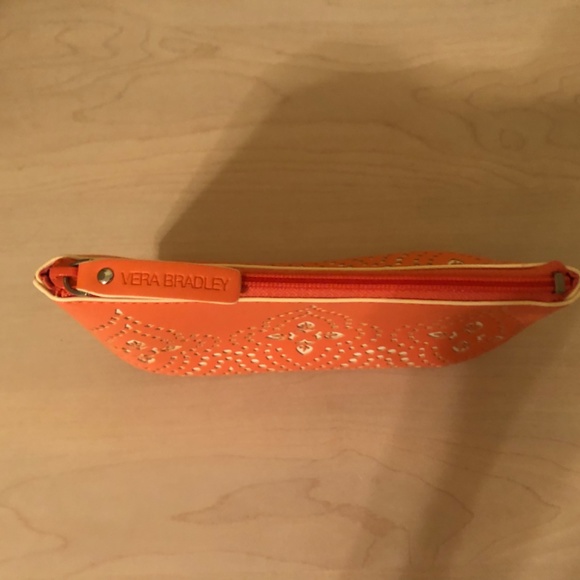 Sale! New Vera Bradley Melon Tote Bag & Detachable Crossbody Strap & Pouch - Picture 5 of 11